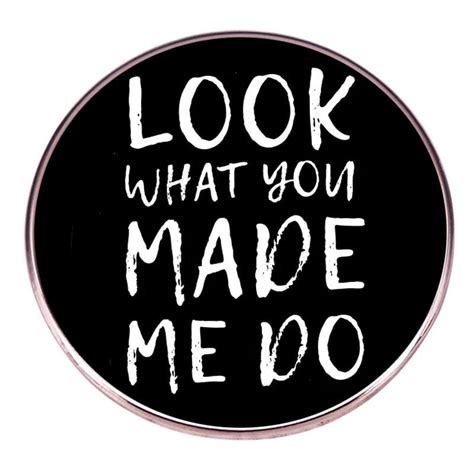 Taylor Swift 'Look What You Made Me Do' Enamel Pin - Distinct Pins