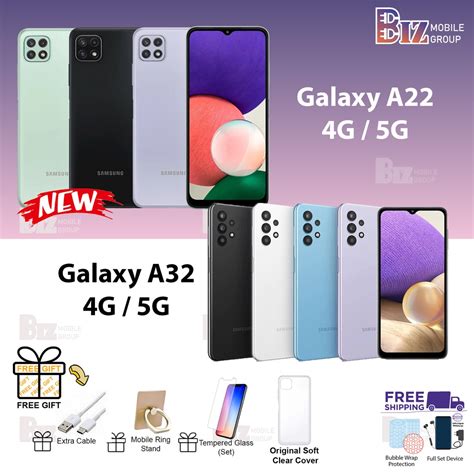 Samsung Galaxy A22 4G (6GB+128GB) / 5G (8GB+128GB) | A32 (8GB+128GB) 45 & 5G Smartphone | Shopee ...