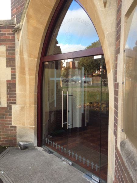 Southern Glass Services Church Toughened Glass Doors