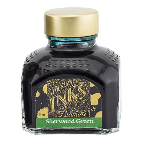 BUY Diamine 80ml Ink Sherwood Green