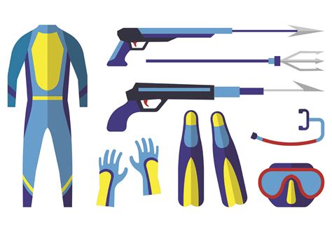 Icon Of Spearfishing 160676 Vector Art at Vecteezy