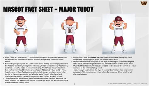 Would new Washington Commanders mascot ‘Major Tuddy’ pass a tape test?