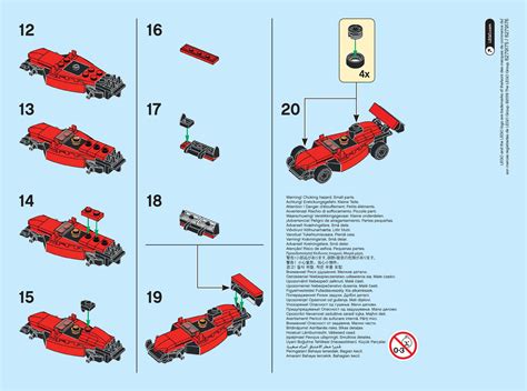 LEGO® Monthly Mini Build Instructions - Race Car