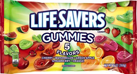 Life Savers, 5 Assorted Flavors Gummy Candy, 13 Oz (3 Pack) - Walmart ...