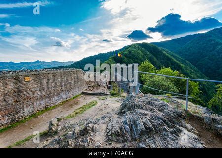 Poenari Fortress is Vlad Tepes castle, prince of medieval Wallachia ...