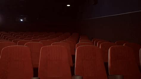 Empty Seats In Cinema Theatre Red Seats In Stock Footage SBV-325806525 - Storyblocks