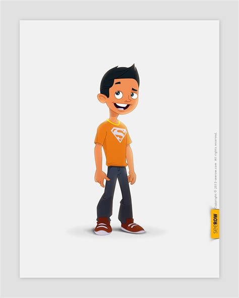 SeeRow... 2D character Designs on Behance