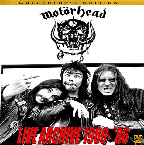 Motorhead Live Archive 1980 - 1986 2 dvds