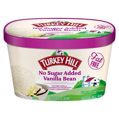 Save on Turkey Hill Ice Cream Vanilla Bean Fat Free No Sugar Added ...