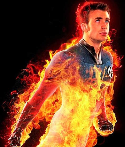 Chris Evans as Human Torch, fantastic four rise of the silver surfer ...