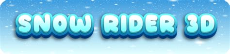 Racing » Play Online At Snow Rider 3D