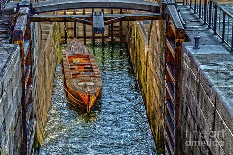 Restored Original Erie Canal Lock Photograph by William Norton - Fine Art America