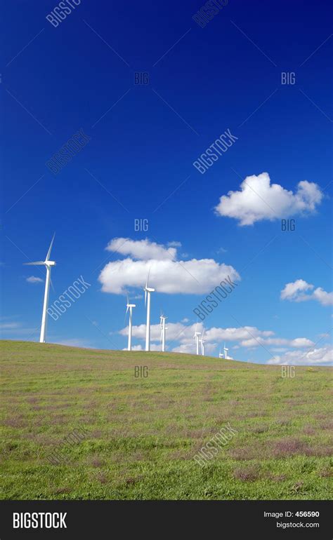 Windmills Field Image & Photo (Free Trial) | Bigstock