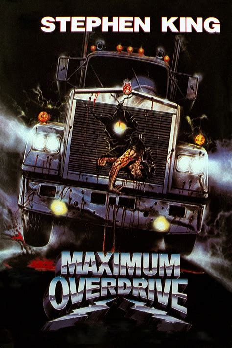 Maximum Overdrive (1986) - Posters — The Movie Database (TMDB)