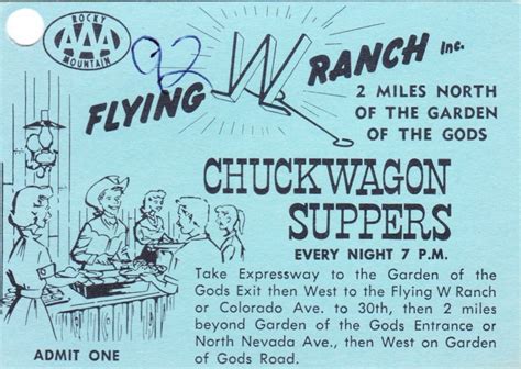 Garage Sale Finds: Flying W Ranch Chuckwagon Suppers