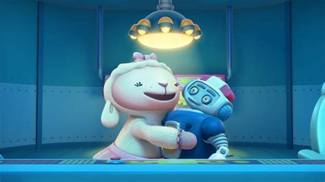 Image - Lambie hugs robot ray.jpg | Doc McStuffins Wiki | FANDOM ...