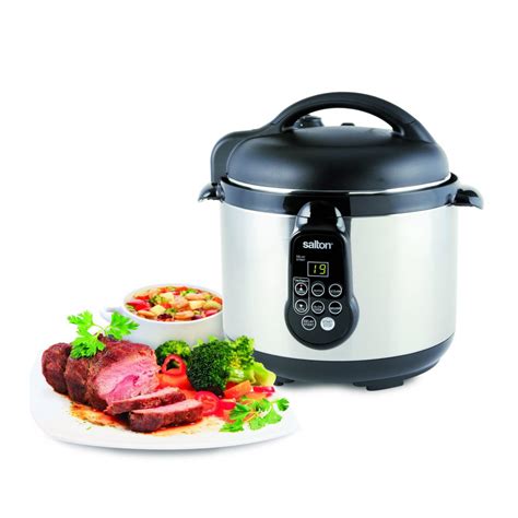 Salton 5 in 1 Electronic Pressure Cooker 5 L/Q, PC1048 - Walmart.com ...