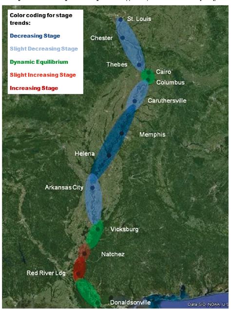 Figure 1 from The influence of geology on the morphologic response of the Lower Mississippi ...