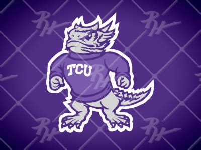 Vintage Style TCU Horned Frog Logo by Ross Hettinger on Dribbble