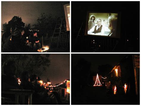 outdoor christmas movie night | It was Outdoor Movie Night a… | Flickr