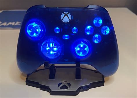 Translucent Blue LED XBox Series X Wireless | Etsy