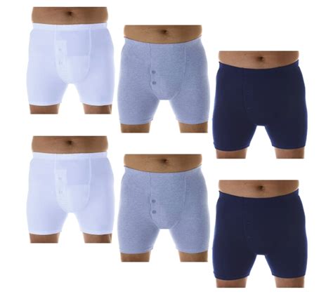 Wearever Men's Incontinence Underwear Washable Bladder Control Boxer ...