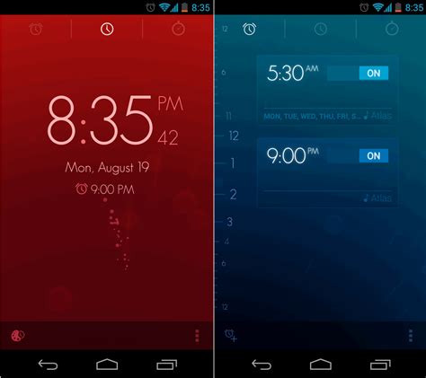 Timely: A feature packed beautiful Alarm Clock for Android