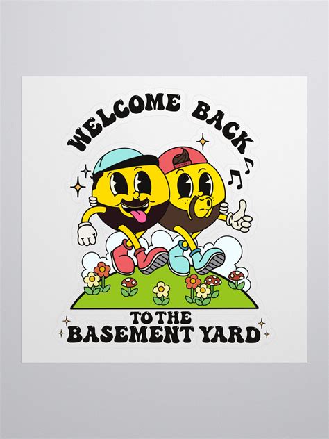 The Basement Yard Bestie Sticker | Joe Santagato