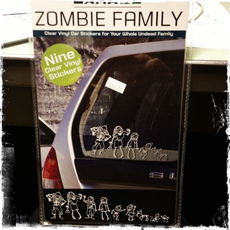 zombie family stickers | Oat Willie's Campaign Headquarters