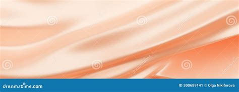 Wave Form. Peach Abstract Background Stock Illustration - Illustration of luxury, concept: 300689141