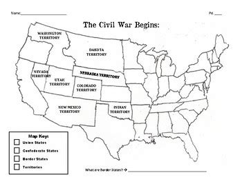 United States Map Of Civil War Battles - United States Map
