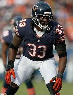 #33 Charles "Peanut" Tillman | Chicago bears pictures, Chicago bears ...