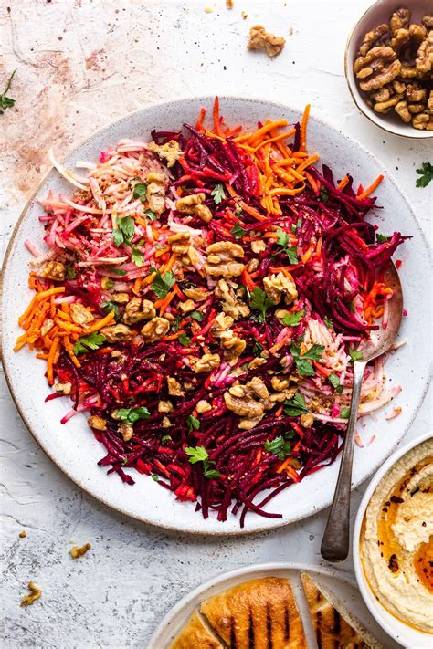 Beetroot salad with maple walnuts - Lazy Cat Kitchen | Recipe | Lazy cat kitchen, Beetroot salad ...