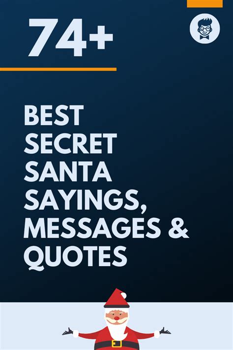 502+ Best Secret Santa Messages, Quotes, and Sayings! (Images ...