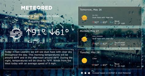 San Leandro Weather 14 days - Meteored