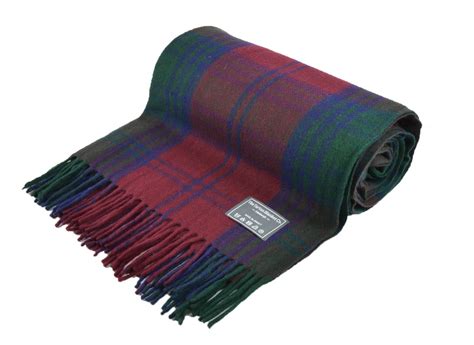 New Classic Scottish Wool Tartan Blanket Throw Rug Gift Various Tartans | eBay