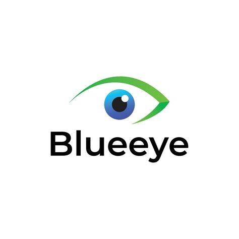 Blue eye modern 3d logo design 22470983 Vector Art at Vecteezy