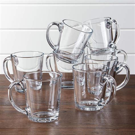 glass coffee mugs