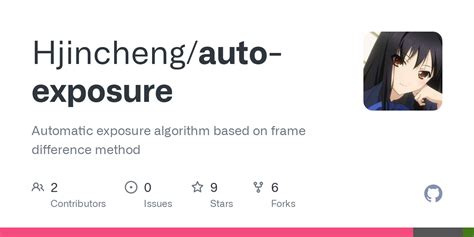 GitHub - Hjincheng/auto-exposure: Automatic exposure algorithm based on ...