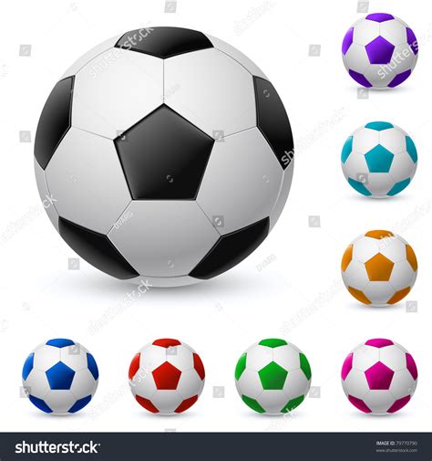 2,437 Soccer balls colors different Images, Stock Photos & Vectors ...