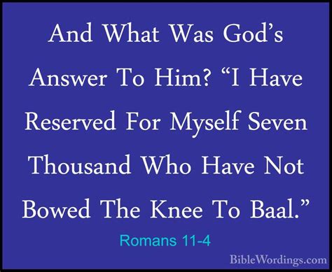 Romans 11 - Holy Bible English - BibleWordings.com