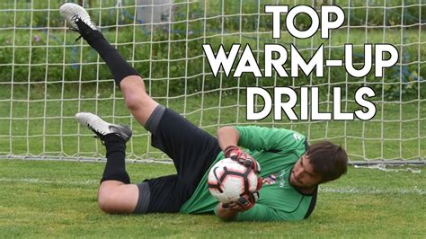 BEST GOALKEEPER WARM UP DRILLS - PRO LEVEL GOALKEEPER TRAINING - YouTube