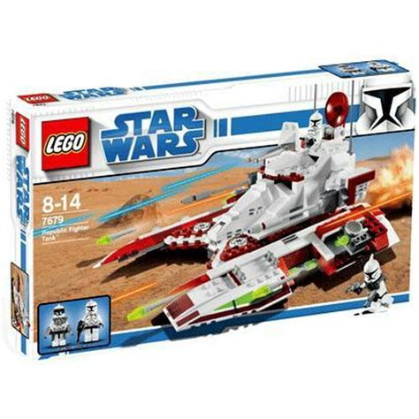 Star Wars The Clone Wars Republic Fighter Tank Set LEGO 7679 - Walmart.com - Walmart.com