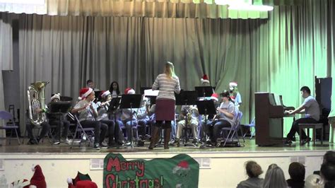 Harris Middle School Band Christmas 2014 Concert - YouTube