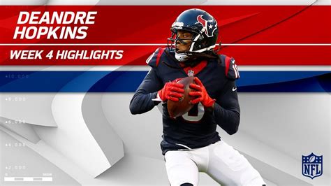 DeAndre Hopkins' 10 Grabs, 107 Yards & 1 TD | Titans vs. Texans | Wk 4 ...