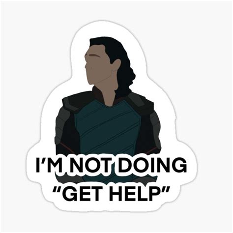 "loki sticker" Sticker by rexfinch | Redbubble