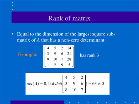 PPT - Matrices PowerPoint Presentation, free download - ID:1087200