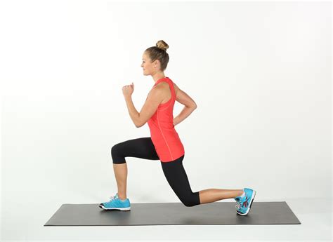 Lunge | 8 Essential Exercises That Boost Metabolism Fast | POPSUGAR Fitness