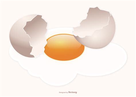 Broken Egg Illustration 166075 Vector Art at Vecteezy