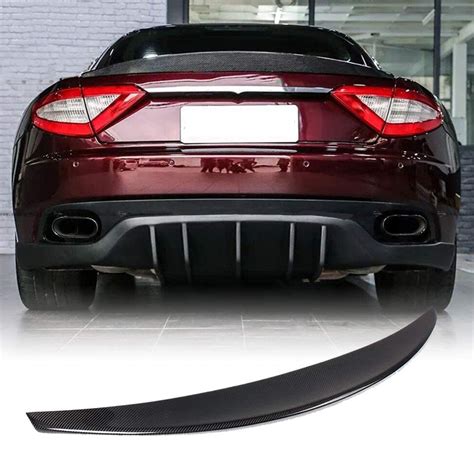 Buy Carbon Fiber Rear Spoiler for Maserati Gran Turismo Gt Convertible ...